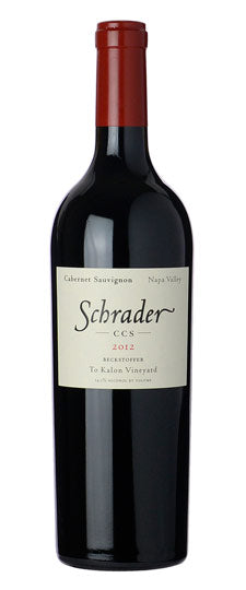 Schrader CCS Cabernet Sauvignon Beckstoffer To Kalon Vineyard 2012 750ml - 2