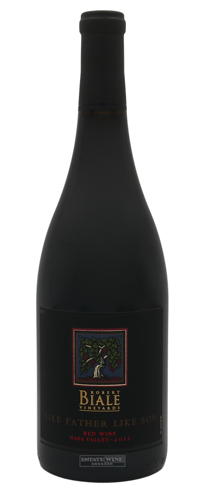 Robert Biale Vineyards Syrah Like Father Like Son Napa Valley 2012 750ml - 2