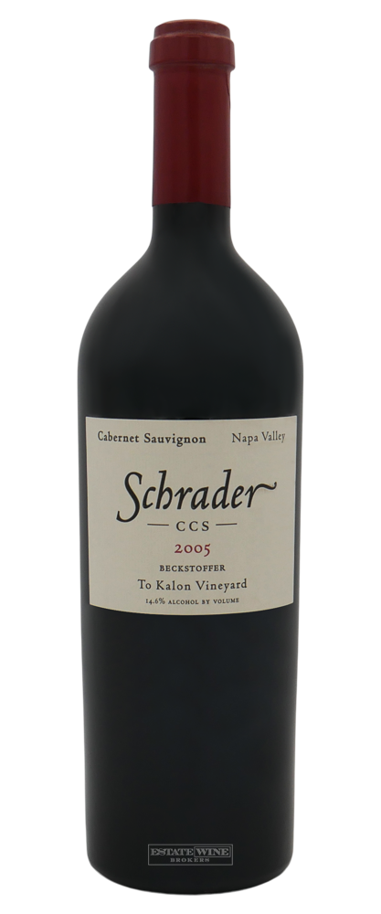 Schrader CCS Cabernet Sauvignon Beckstoffer To Kalon Vineyard Napa Valley 2005 750ml - 2