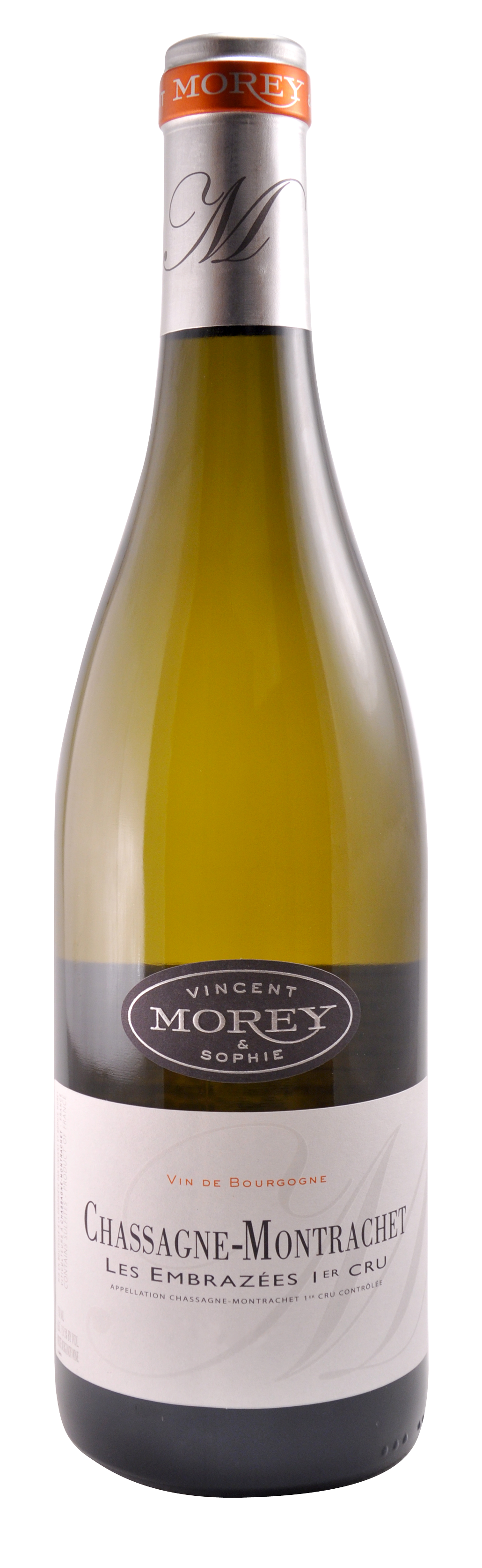Vincent & Sophie Morey Chassagne Montrachet Les Embrazees 1er Cru 2019 750ml - 1