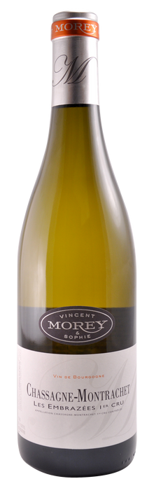 Vincent & Sophie Morey Chassagne Montrachet Les Embrazees 1er Cru 2019 750ml - 1