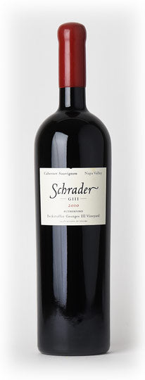 Schrader GIII Cabernet Sauvignon Beckstoffer Georges III Vineyard 2010 750ml - 1