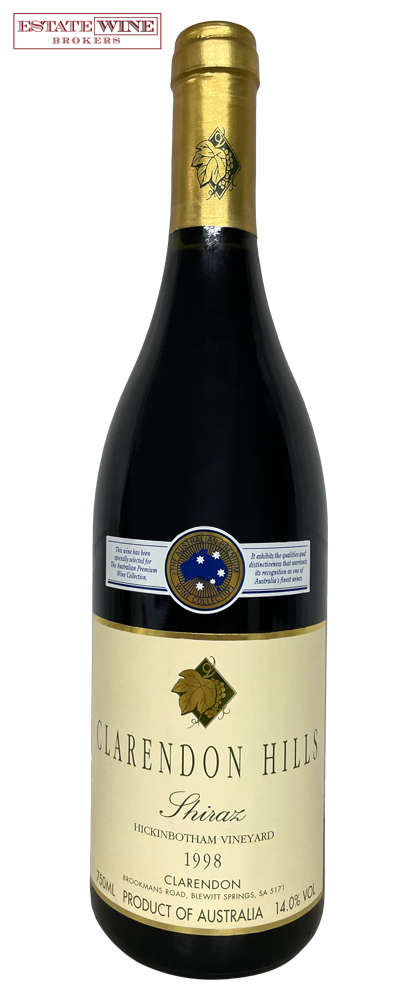 Clarendon Hills Shiraz Hickinbothan Vineyard 1998 750ml - 1