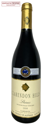 Clarendon Hills Shiraz Hickinbothan Vineyard 1998 750ml - 1
