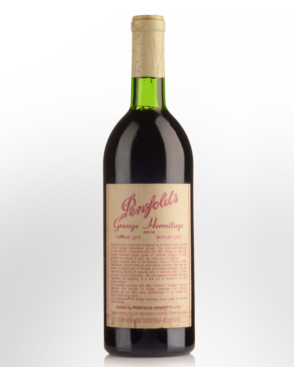 Penfolds Grange Hermitage 1978 750ml - 1