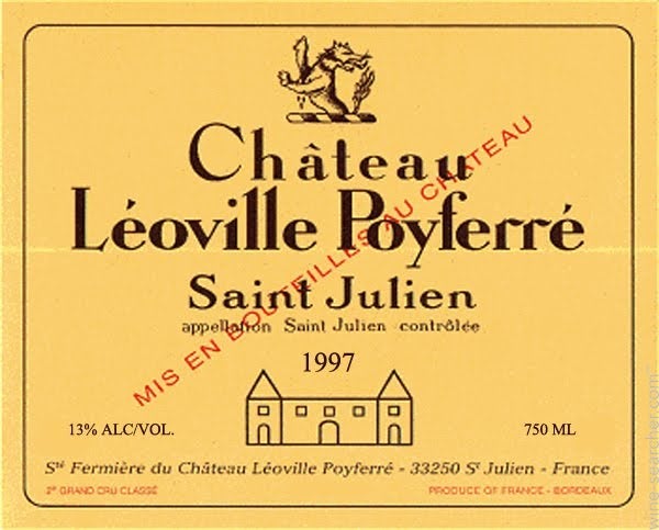 Leoville Poyferre 1997 750ml - 1