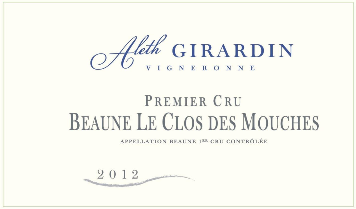 Aleth Girardin Beaune Clos de Mouches 1er Cru 2012 750ml - 1