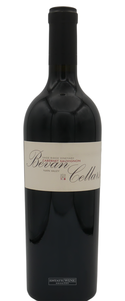 Bevan Cellars Cabernet Sauvignon Sage Ridge Vineyard Napa Valley 2018 750ml - 1