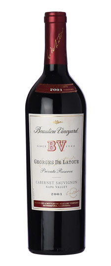 Beaulieu Vineyard Cabernet Sauvignon BV Georges de Latour Private Reserve 2001 750ml - 1