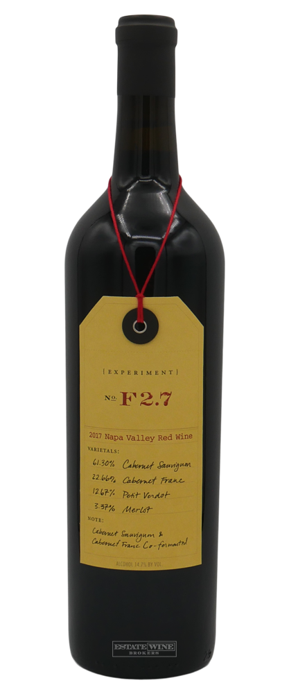 Ovid Experiment No. F 2.7 Red Wine Napa Valley 2017 750ml - 1