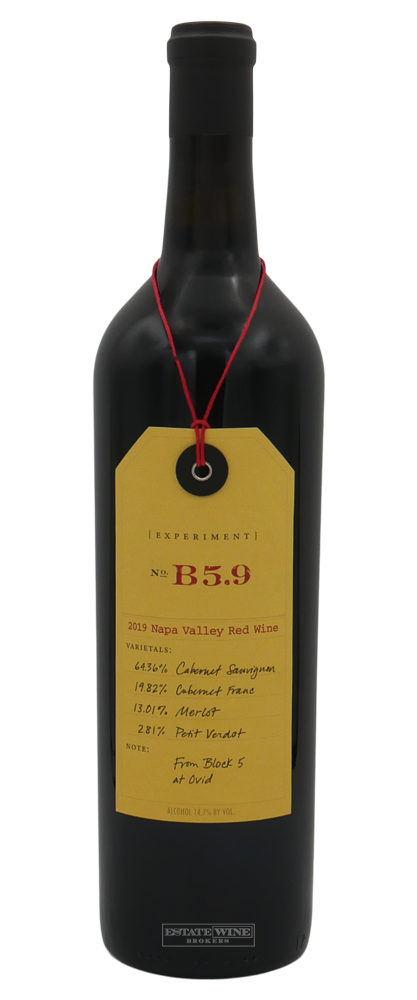 Ovid Experiment No. B 5.9 Napa Valley 2019 750ml - 1