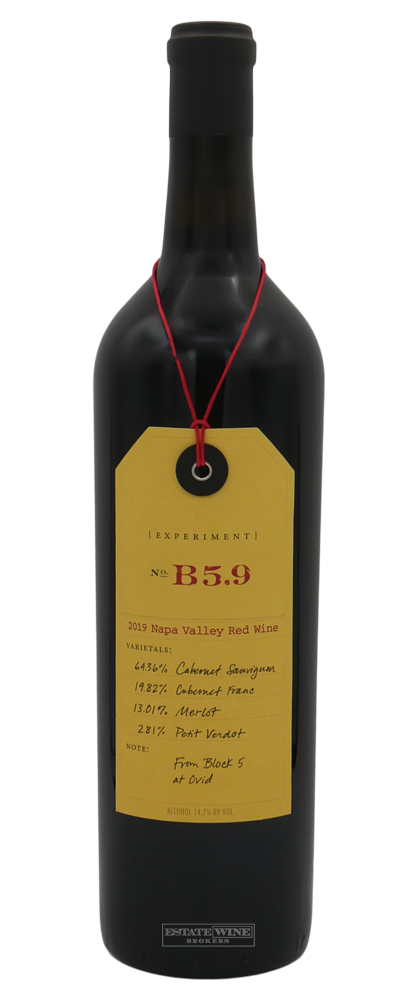 Ovid Experiment No. B 5.9 Napa Valley 2019 750ml - 1