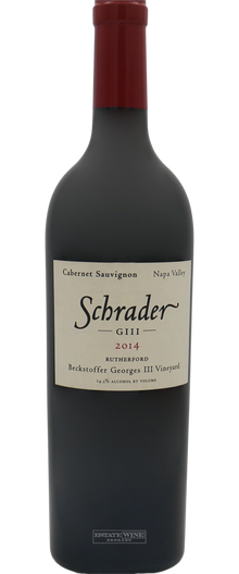 Schrader GIII Cabernet Sauvignon Beckstoffer Georges III Vineyard Napa Valley 2014 750ml - 1