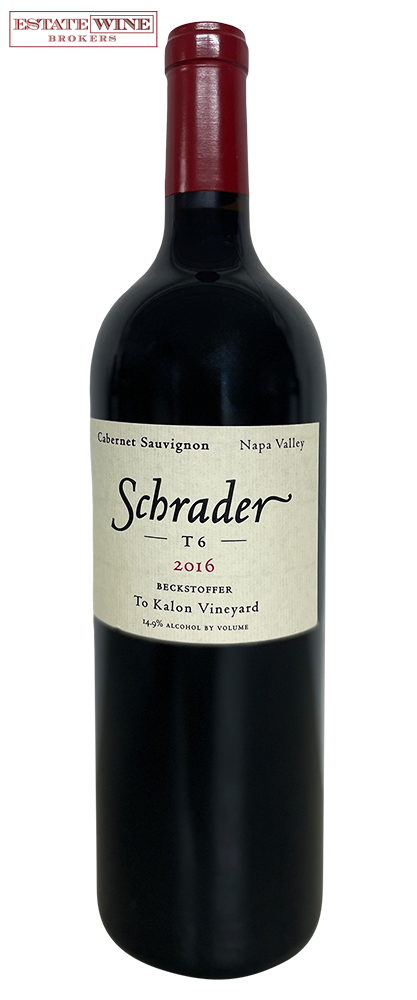 Schrader Cabernet Sauvignon T6  Beckstoffer To Kalon Vineyard 2016 750ml - 1