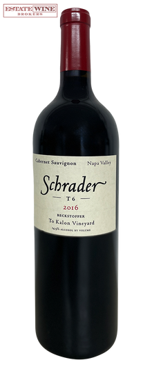 Schrader Cabernet Sauvignon T6  Beckstoffer To Kalon Vineyard 2016 750ml - 2