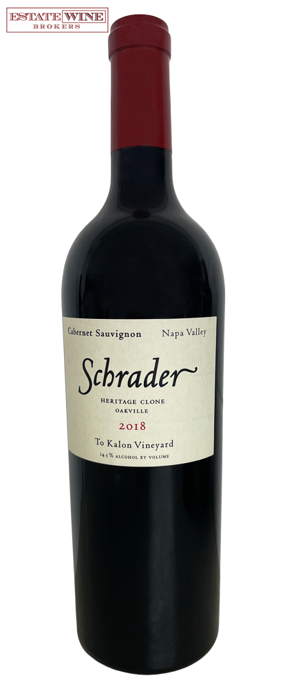 Schrader Cabernet Sauvignon Heritage Clone To Kalon Vineyard Oakville 2018 750ml - 1