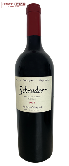 Schrader Cabernet Sauvignon Heritage Clone To Kalon Vineyard Oakville 2018 750ml - 1