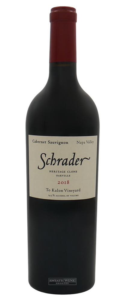 Schrader Cabernet Sauvignon Heritage Clone To Kalon Vineyard Oakville 2018 750ml - 3