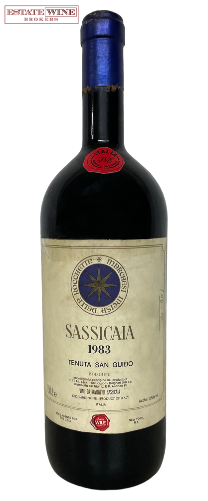 Tenuta San Guido Sassicaia 1983 1500ml [Signs of past seepage] - 1