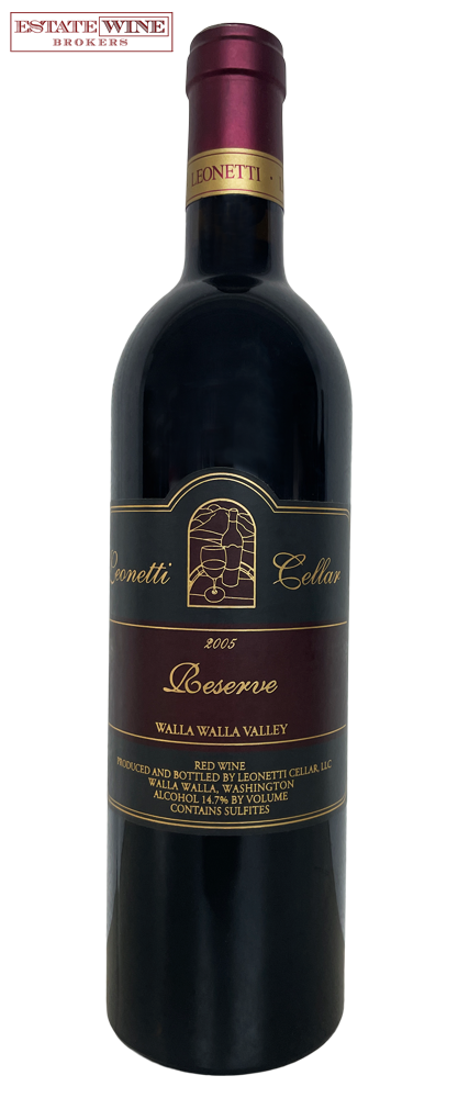 Leonetti Cellars Reserve Cabernet Sauvignon Walla Walla Valley 2005 750ml - 1