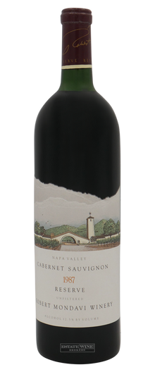 Robert Mondavi Cabernet Sauvignon Reserve Napa Valley 1987 750ml - 1