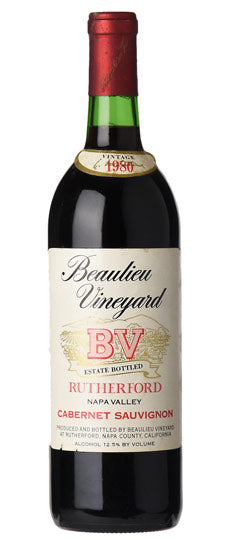 Beaulieu Vineyard Rutherford Cabernet Sauvignon 1980 750ml - 1