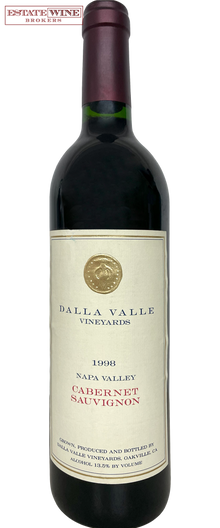 Dalla Valle Vinyards Cabernet Sauvignon Napa Valley 1998 750ml - 1