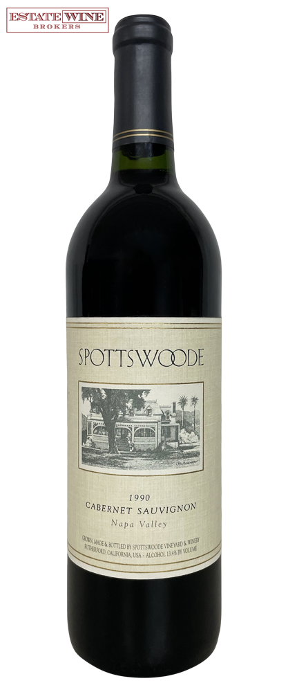 Spottswoode Family Estate Grown Cabernet Sauvignon Napa Valley 1990 750ml - 1