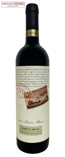 Henry's Drive Shiraz Reserve 2001 750ml - 1