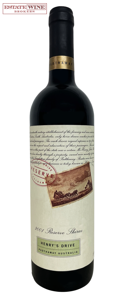 Henry's Drive Shiraz Reserve 2001 750ml - 2