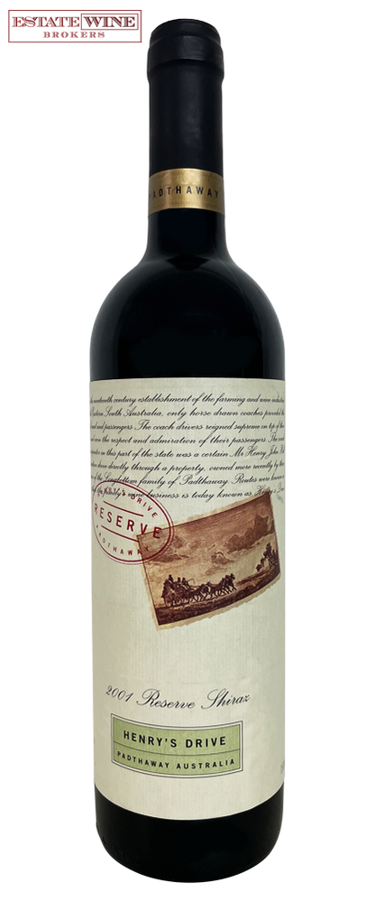 Henry's Drive Shiraz Reserve 2001 750ml - 2