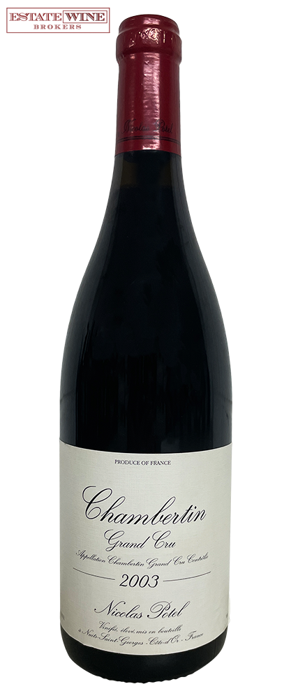 Nicolas Potel Chambertin Grand Cru 2003 750ml - 2