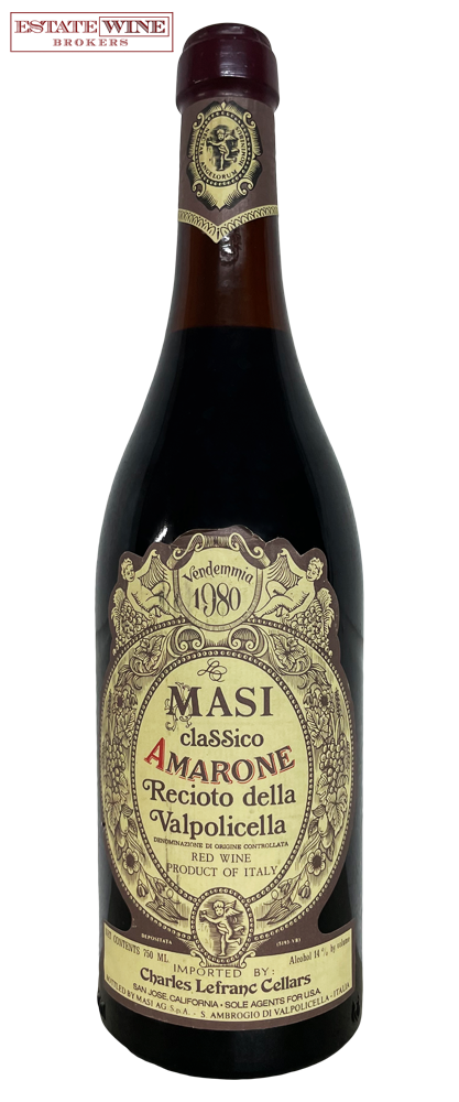 Masi Amarone Classico Superiore Recioto della Valpolicella 1980 750ml - 2