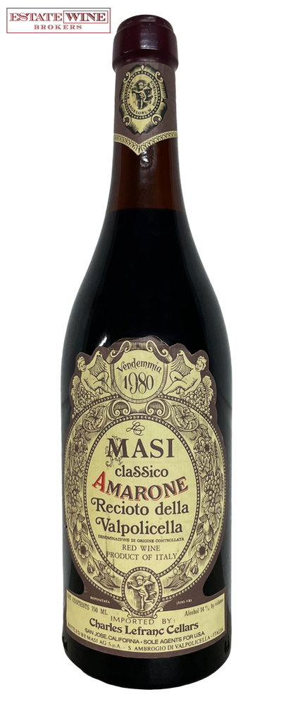 Masi Amarone Classico Superiore Recioto della Valpolicella 1980 750ml - 2