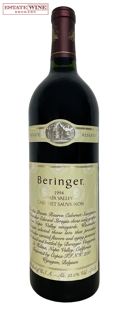 Beringer Vineyards Private Reserve Cabernet Sauvignon 1994 750ml - 2