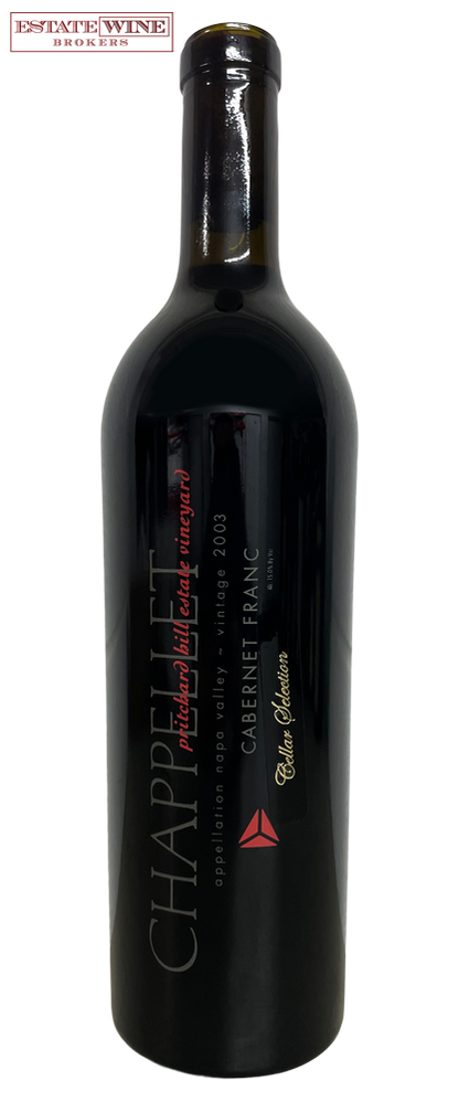 Chappellet Cabernet Franc Pritchard Hill Estate Vineyard 2003 750ml - 2