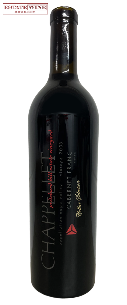 Chappellet Cabernet Franc Pritchard Hill Estate Vineyard 2003 750ml - 1
