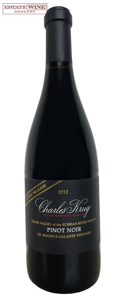 Charles Krug  Pinot Noir Dr. Maurice Galante Green Valley of Russian River Valley 2012 750ml - 2