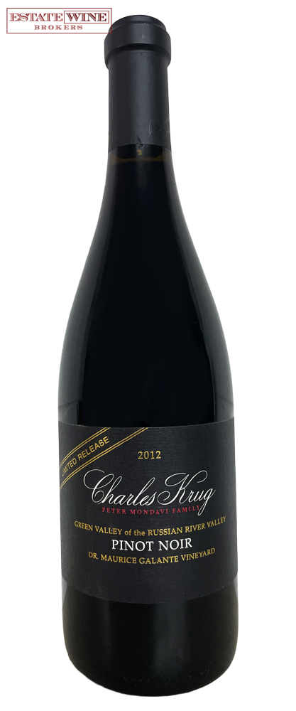 Charles Krug  Pinot Noir Dr. Maurice Galante Green Valley of Russian River Valley 2012 750ml - 1