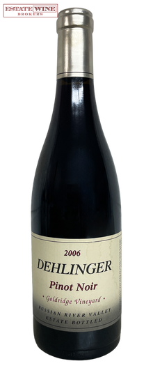 Dehlinger Pinot Noir Goldridge Vineyard Russian River Valley 2006 750ml - 1