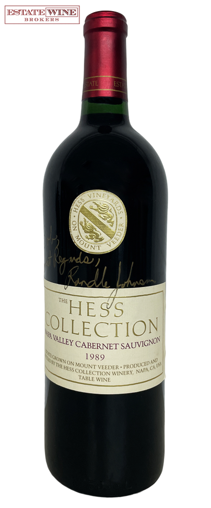 Hess Collection Cabernet Sauvignon Mount Veeder 1989 750ml [Signed Bottle] - 2