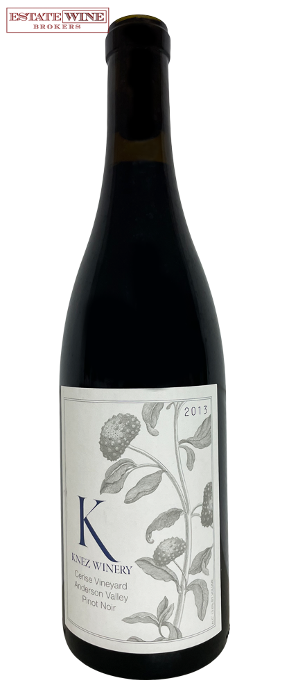 Knez Winery Pinot Noir Cerise Vineyard Anderson Valley 2013 750ml - 1