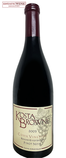 Kosta Browne Pinot Noir Cohn Vineyard Russian River Valley 2003 750ml - 2