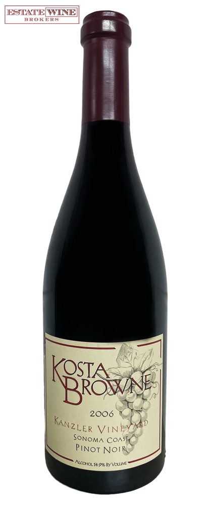 Kosta Browne Pinot Noir Kanzler Vineyard Sonoma Coast 2006 750ml - 1