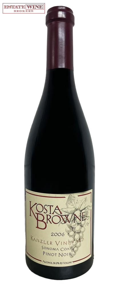 Kosta Browne Pinot Noir Kanzler Vineyard Sonoma Coast 2006 750ml - 2