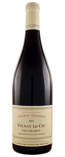 Vincent Girardin Volnay Les Caillerets 1er Cru 2005 750ml - 1