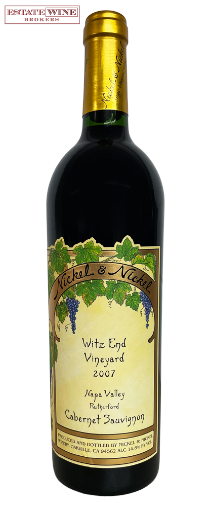 Nickel & Nickel Cabernet Sauvignon Witz End Vineyard Napa Valley 2007 750ml - 1
