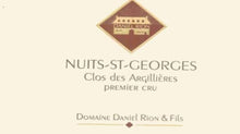 Domaine Daniel Rion Nuits Saint Georges Clos des Argillieres 1er Cru 1999 750ml - 1