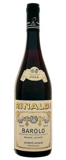 Giuseppe Rinaldi Barolo Brunate-Le Coste 2004 750ml - 1