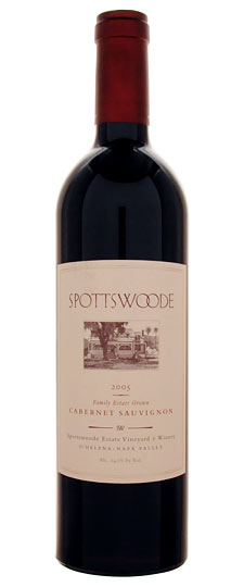 Spottswoode Family Estate Grown Cabernet Sauvignon Napa Valley 2005 750ml - 1